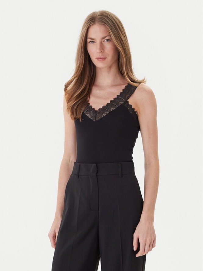 Morgan Top 242-DNAE Czarny Slim Fit