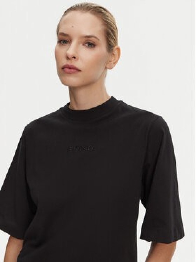 PINKO T-Shirt Niamey 104604 A2F8 Czarny Regular Fit