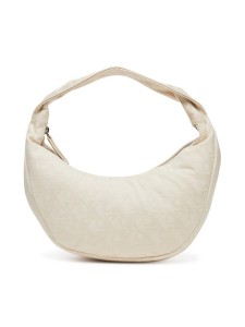 Calvin Klein Torebka Ckj Monogram Pinched Medium Shou LV04F3206G Écru