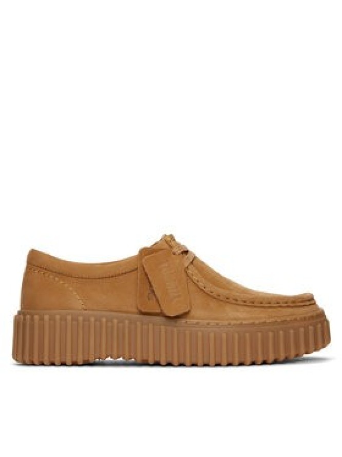 Clarks Półbuty Torhill Bee 26172084 Brązowy