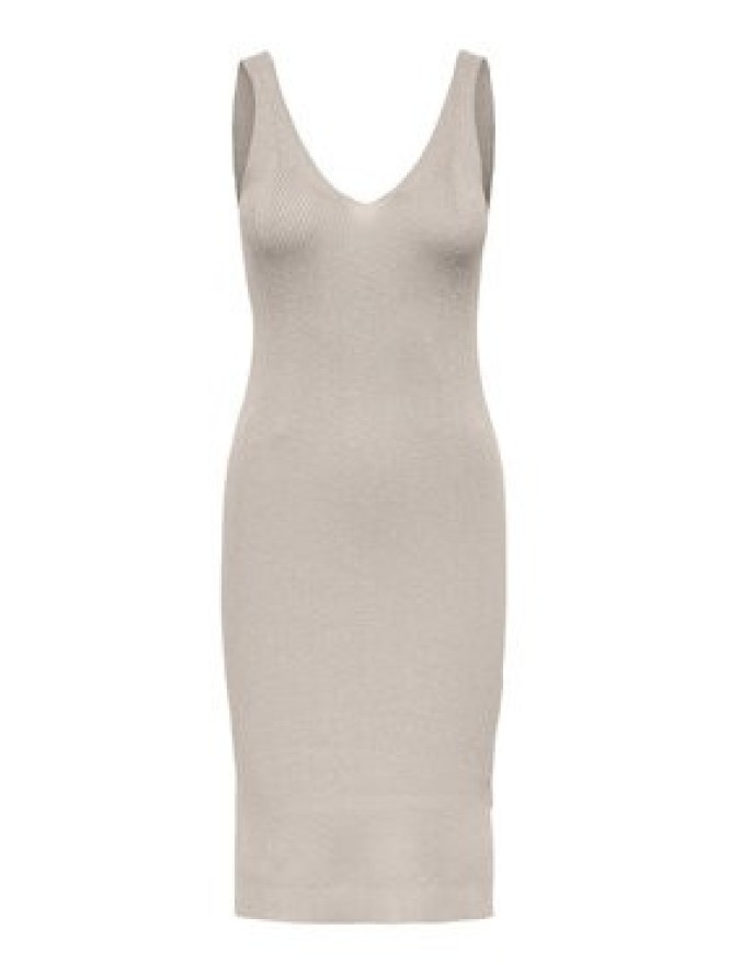 ONLY Sukienka letnia Lina 15286410 Beżowy Slim Fit