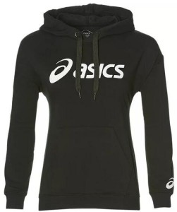 Bluza z kapturem Damska Asics Big Czarny
