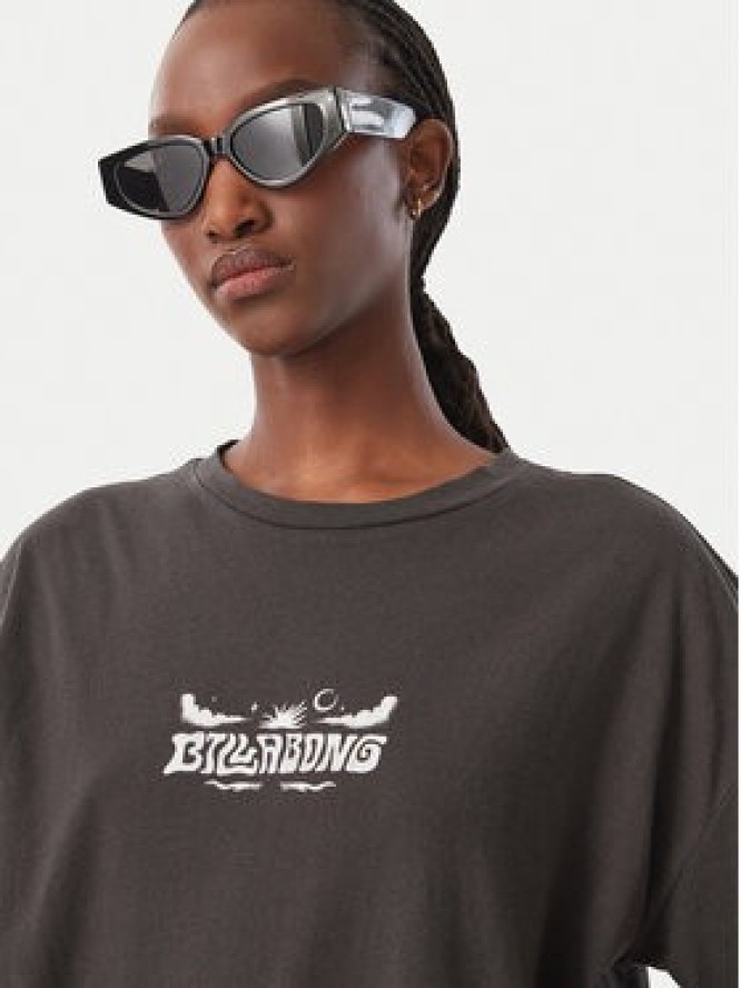 Billabong T-Shirt EBJZT00638 Szary ciemny Oversize