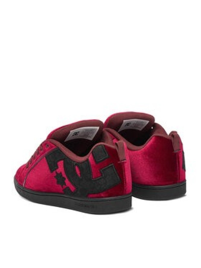 DC Shoes Sneakersy EO-COURT GRAFFIK LE DC02894601 Bordowy