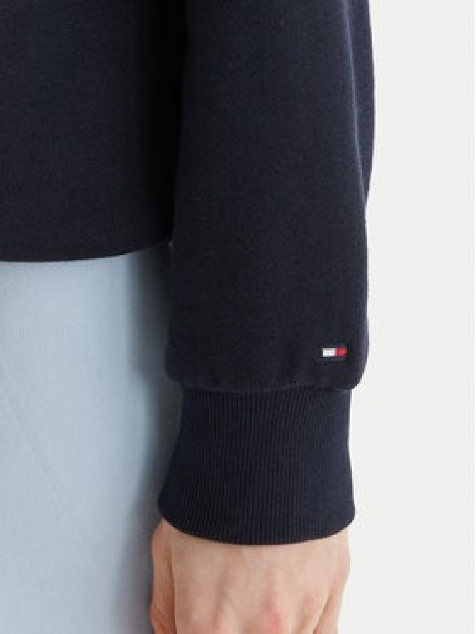 Tommy Hilfiger Bluza UW0UW04521 Granatowy Regular Fit