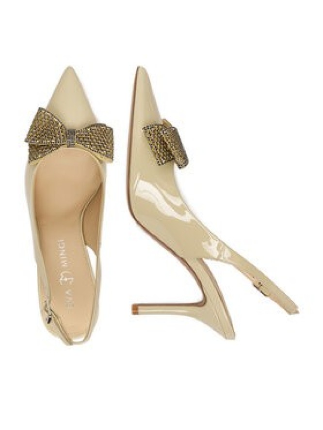 Eva Minge Czółenka ANEMONE-V1892-56-1 Beżowy