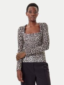 Vero Moda Bluzka Million 10334613 Beżowy Regular Fit