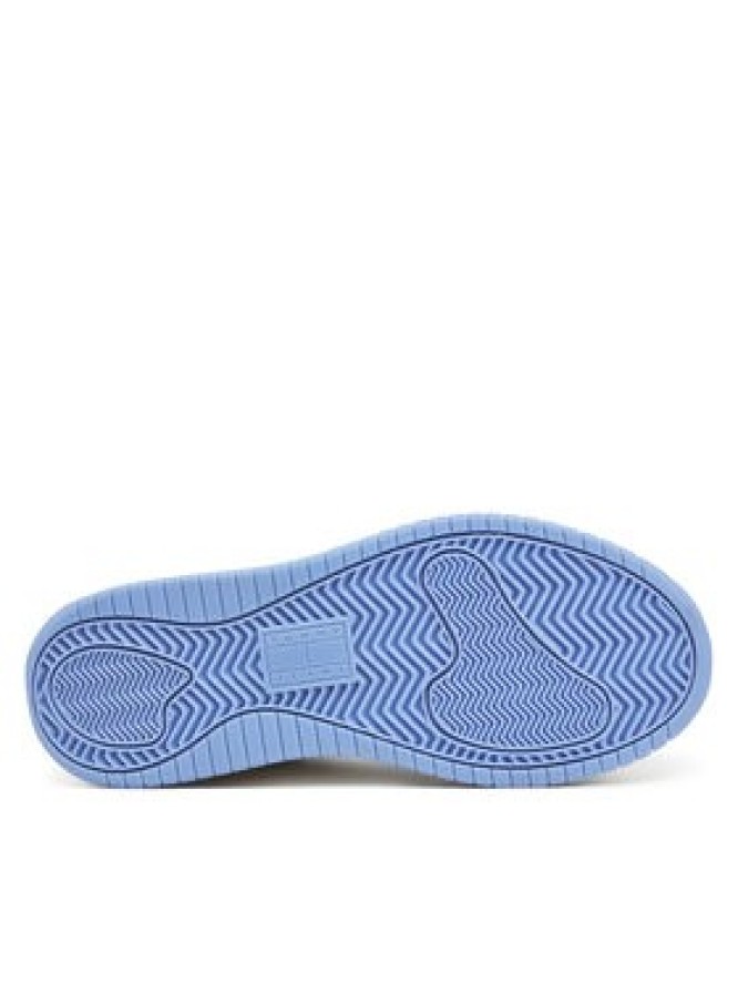 Tommy Jeans Sneakersy Tjw Retro Basket Flatform Ess EN0EN02506 Niebieski