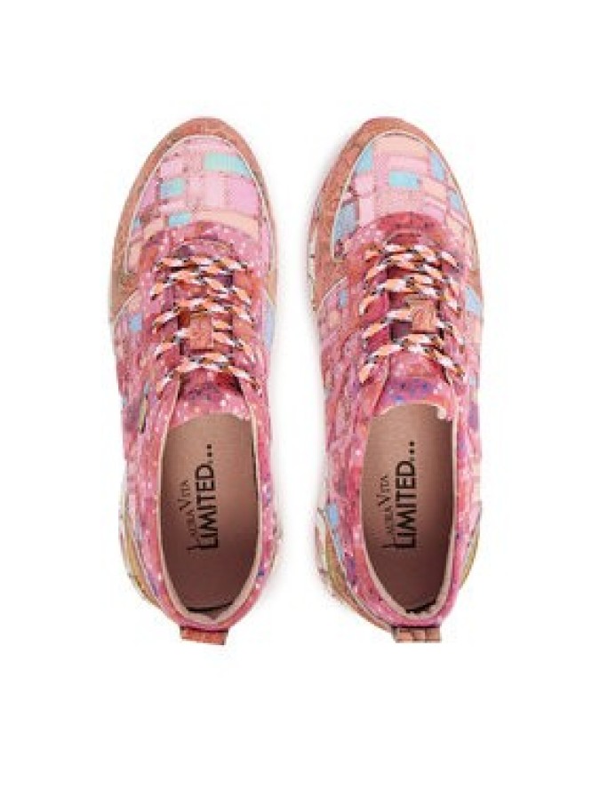 Laura Vita Sneakersy Delphine 07 Różowy