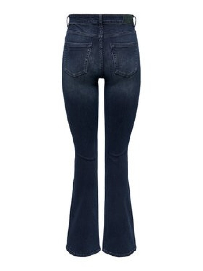 ONLY Jeansy Blush 15233833 Granatowy Flared Fit