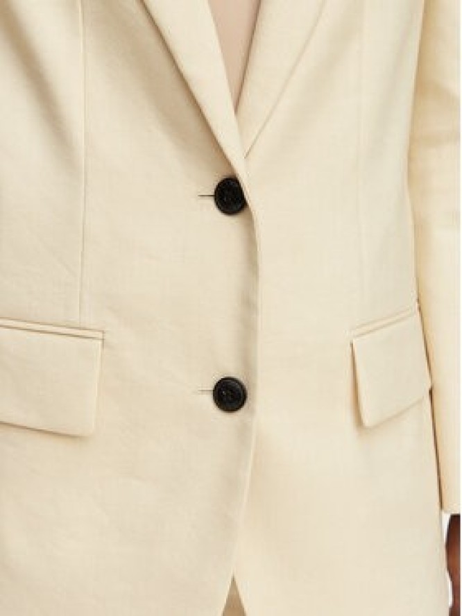 HUGO Marynarka Anetali 50560000 Beżowy Oversize