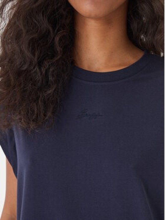 BOSS Sukienka codzienna C_Edress_5 50540442 Granatowy Relaxed Fit