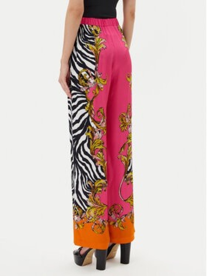 Versace Jeans Couture Spodnie materiałowe 78HAA1P2 Różowy Straight Fit