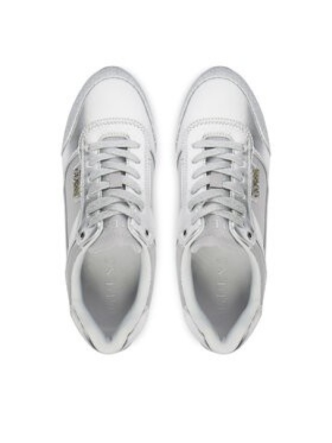Guess Sneakersy FLJHN3 LEL12 Srebrny