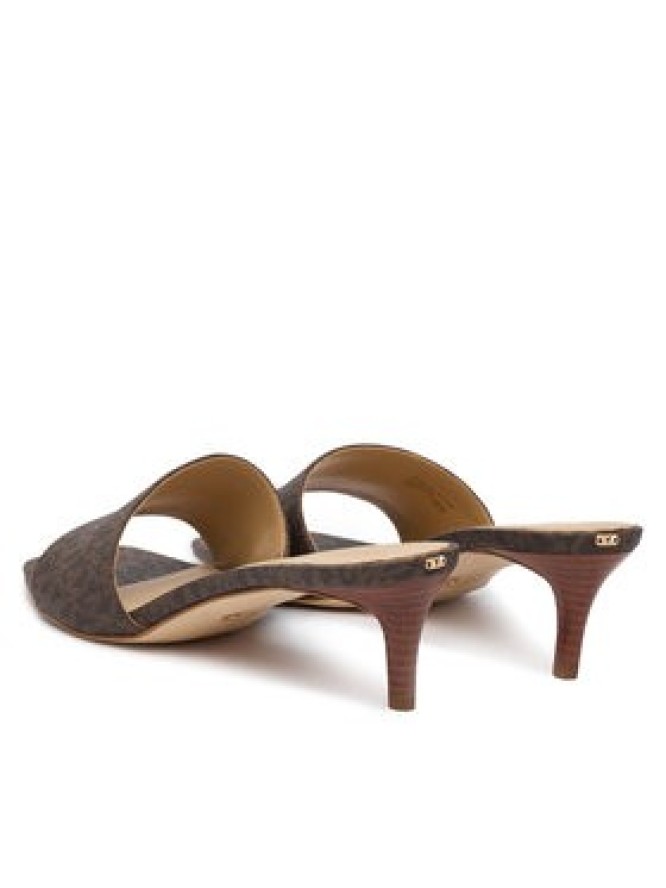 MICHAEL Michael Kors Klapki Elyse 40F5EYMP1B Brązowy