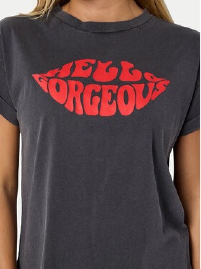 Noisy May T-Shirt 27030135 Szary Regular Fit