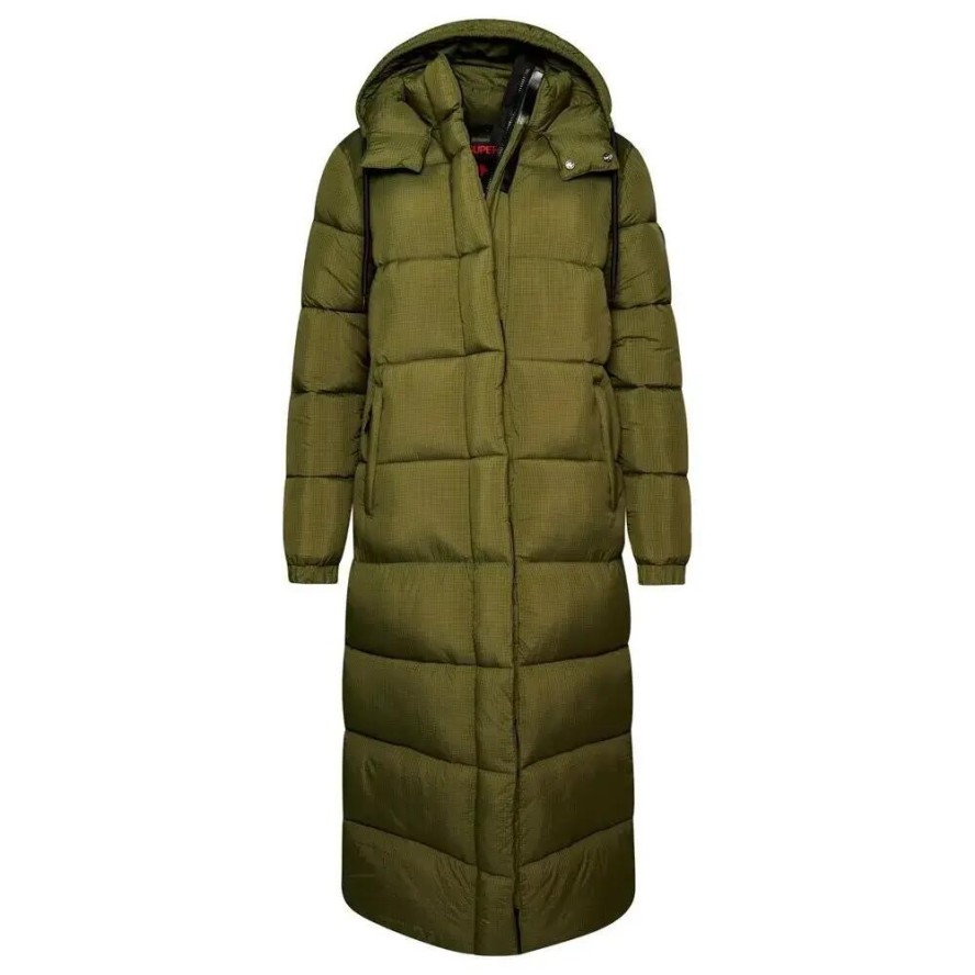 Damska długa kurtka Superdry Ripstop