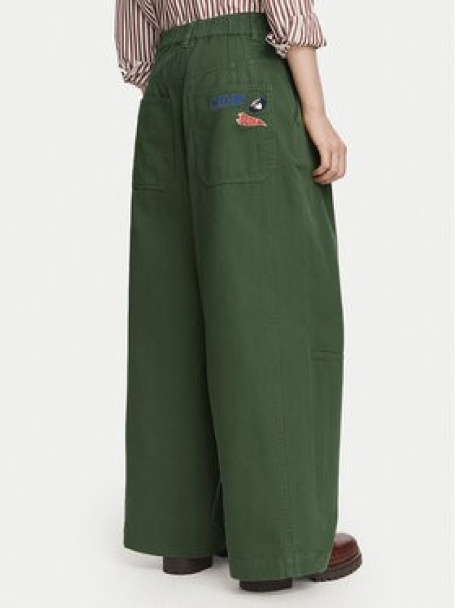 Weekend Max Mara Spodnie materiałowe Bacca 2625136111 Khaki Relaxed Fit