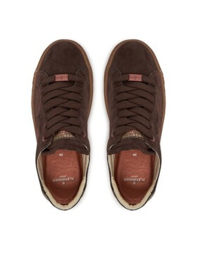 Alexander Smith Sneakersy London ALBELUW-8417 Brązowy ciemny