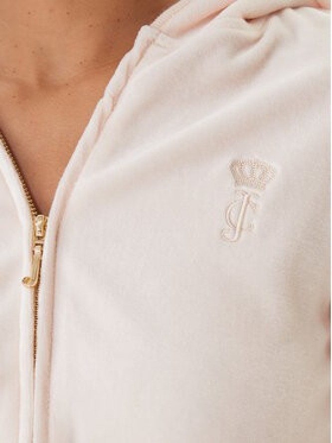 Juicy Couture Bluza Robyn JCSEBJ007G Różowy Slim Fit