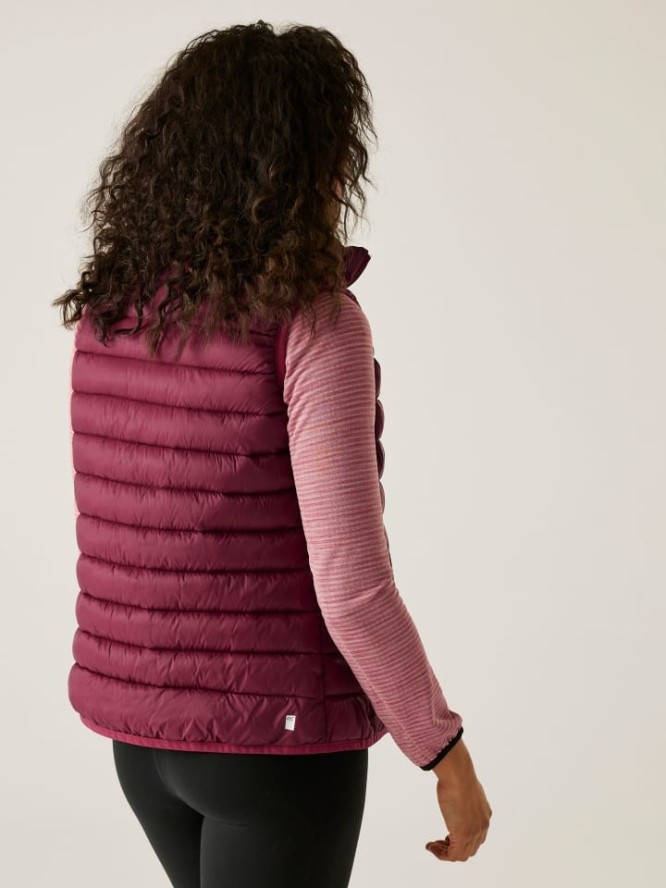 Regatta Kamizelka pikowana "Marizion" w kolorze jagodowym rozmiar: 42