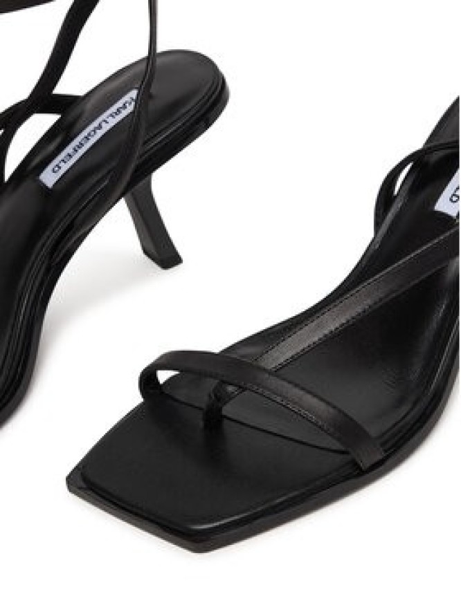 KARL LAGERFELD Sandały Karmel KL33606 Czarny
