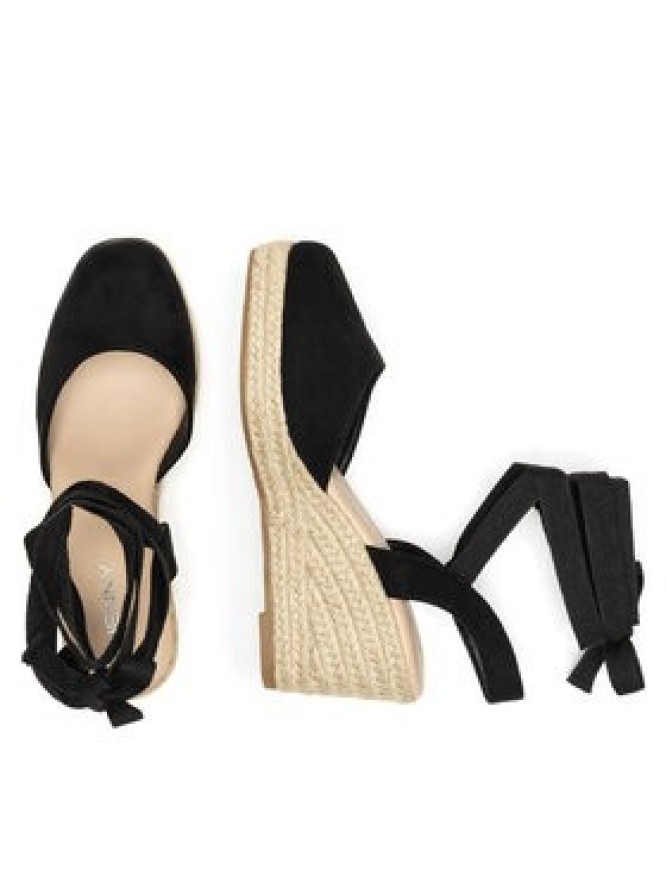 JENNY Espadryle WSS21531-01 Czarny