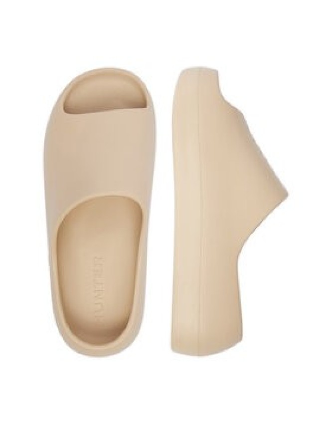 Hunter Klapki CEOWB-S55796 Beżowy jasny