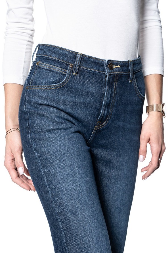 LEE CAROL BOOT 70'S BOOTCUT DAMSKIE SPODNIE JEANSOWE DARK ROBERTO L30NPOAW 112106525