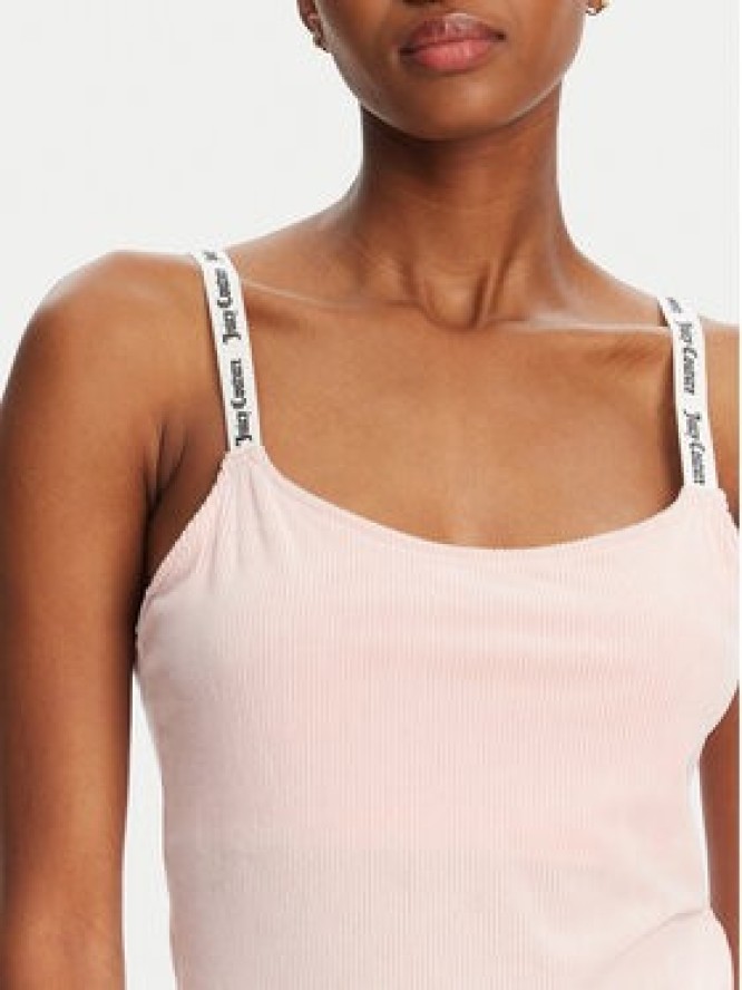 Juicy Couture Top Elina JCLCT125501 Różowy Slim Fit