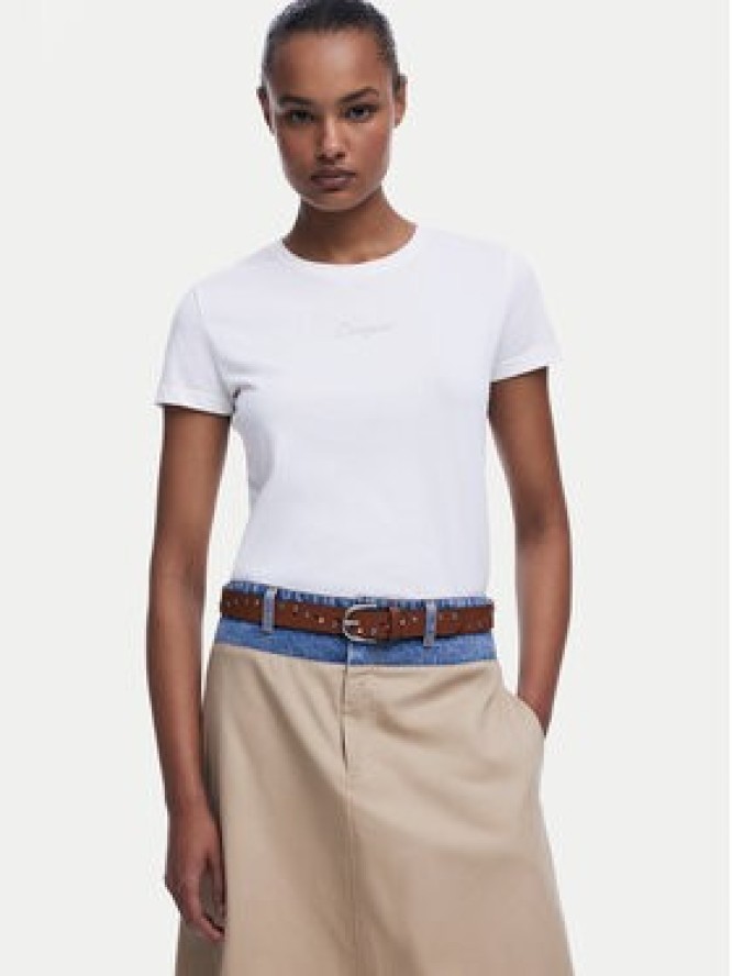 Desigual Pasek Damski 25SARL05 Brązowy