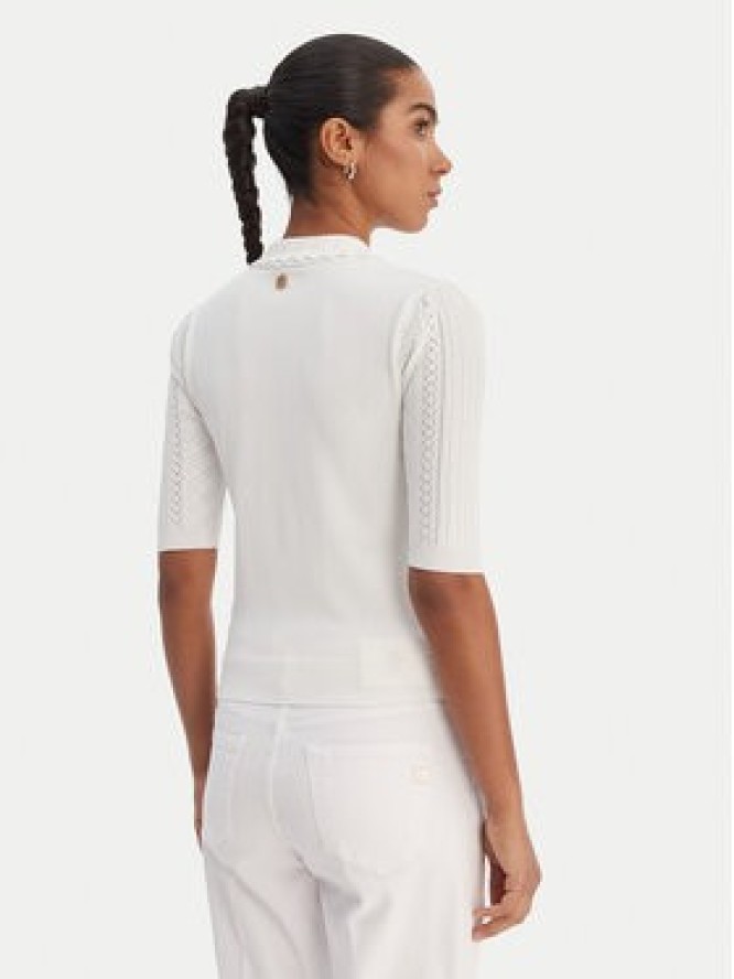 Fracomina Sweter FR26ST7013K41601 Écru Regular Fit