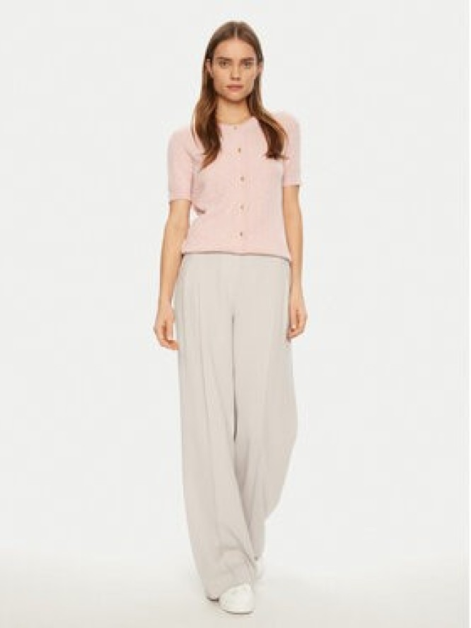 Tommy Hilfiger Kardigan WW0WW43958 Różowy Regular Fit