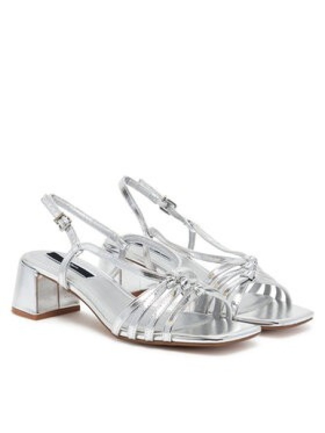 Pepe Jeans Sandały PLS90683 Srebrny