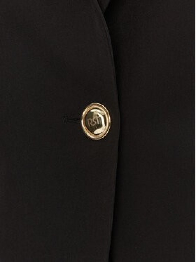 Rinascimento Marynarka CFC0122739003 Czarny Regular Fit