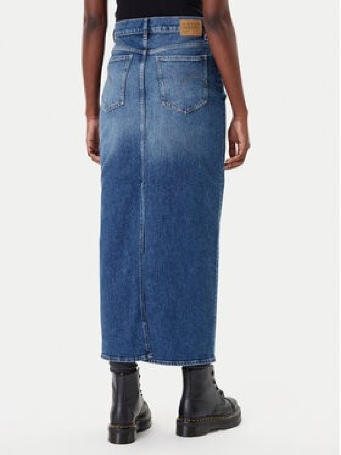 G-Star Raw Spódnica jeansowa Viktoria D24385-E106 Niebieski Regular Fit