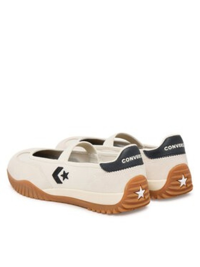 Converse Baleriny Run Star Trainer Ballet Flat A16250C Écru