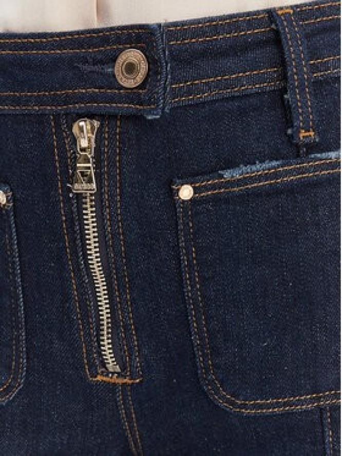 Guess Jeansy W6RA3F D6881 Granatowy Regular Fit