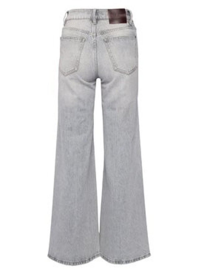Miss Sixty Jeansy 6S1JJ48100 Szary Wide Leg