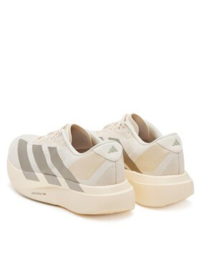 adidas Buty do biegania Adizero Evo Sl JR5841 Beżowy