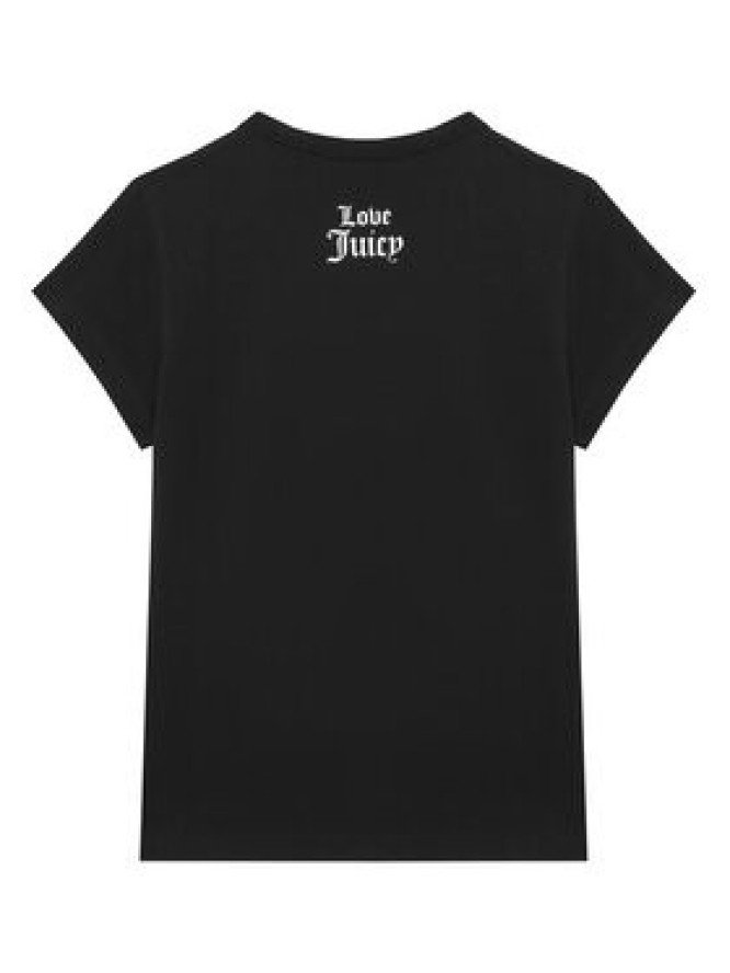Juicy Couture T-Shirt JCNCT225458 Czarny Regular Fit