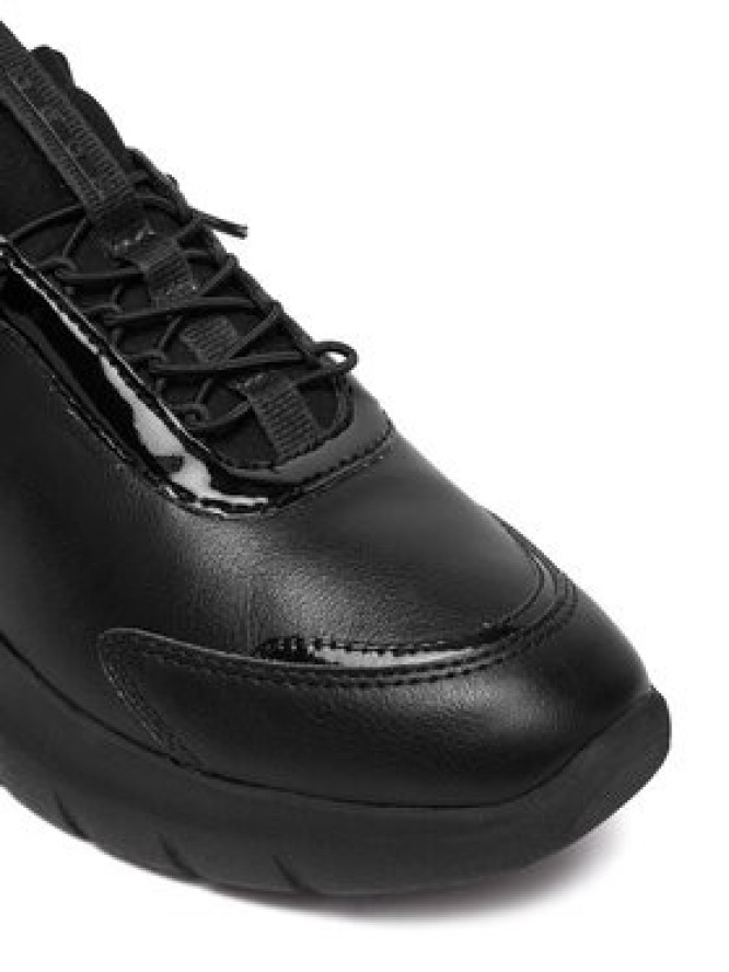 Geox Sneakersy D Plummery Plus D680JA 5402 C9999 Czarny