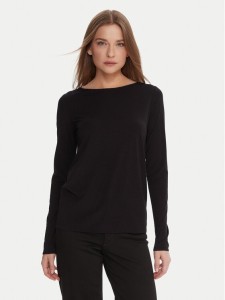 Wolford Bluzka 53336 Czarny Slim Fit