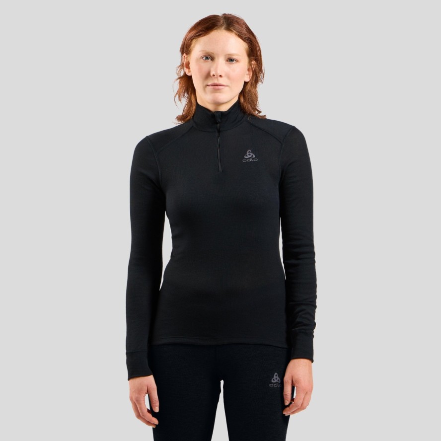 T-shirt thermique Odlo col roulé demi-zip ACTIVE Warm