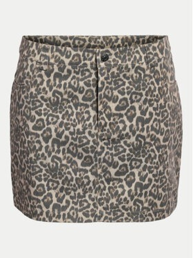 Noisy May Spódnica mini Jill 27033161 Beżowy Regular Fit