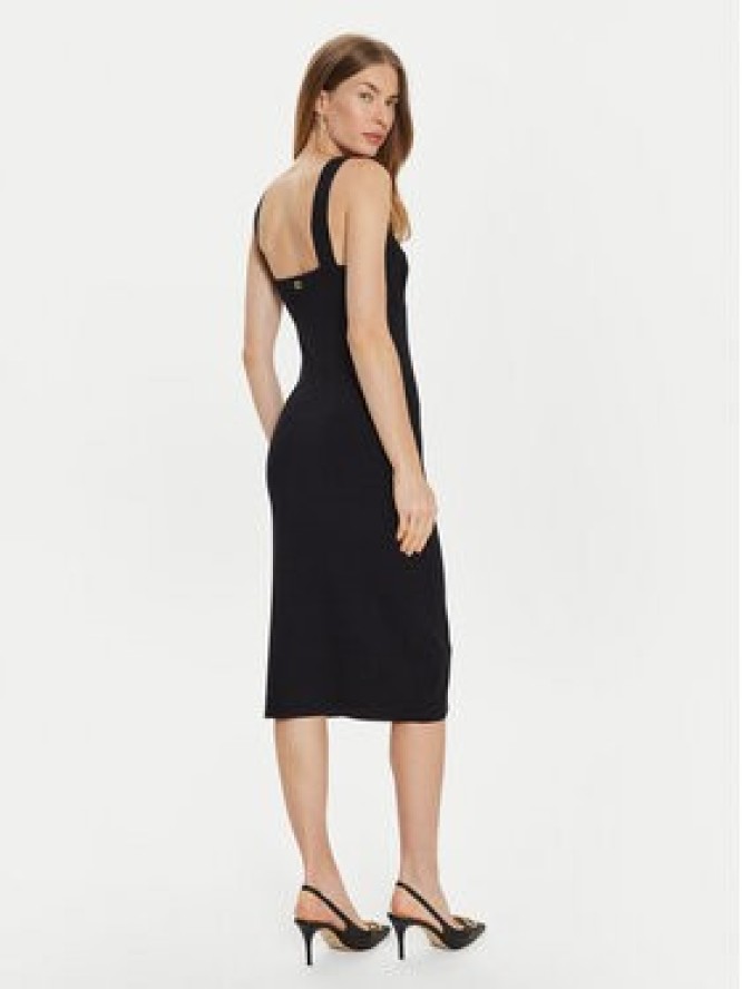 TWINSET Sukienka koktajlowa 242TP3181 Czarny Slim Fit