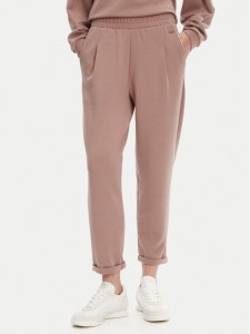 BOSS Spodnie dresowe Scuba 50545648 Beżowy Regular Fit