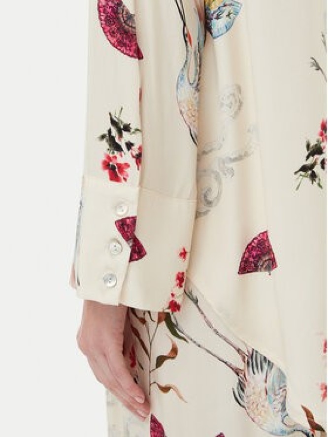 ViCOLO Koszula TD0813 Beżowy Regular Fit