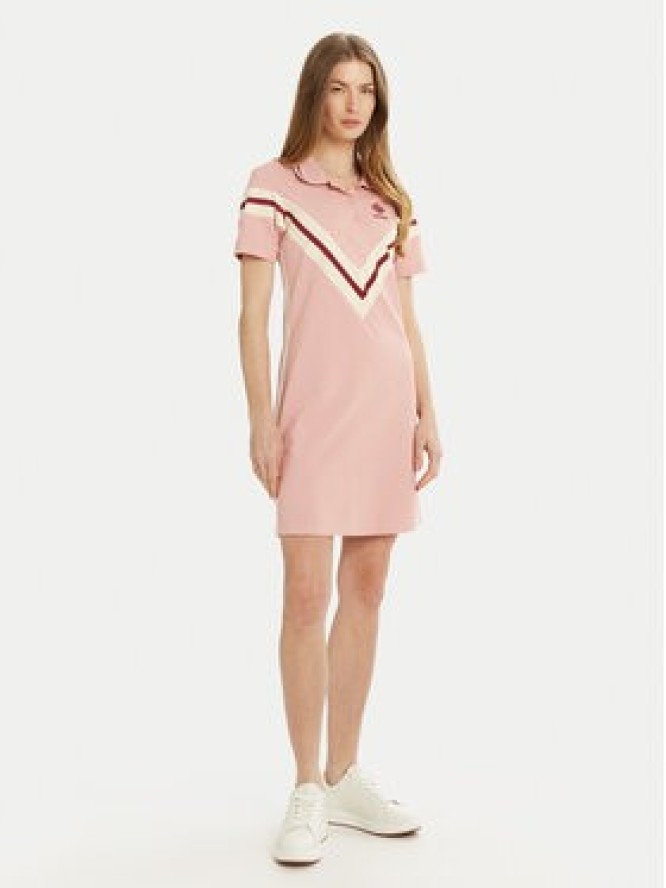 Guess Sukienka codzienna V5RK00 KCOK1 Różowy Regular Fit