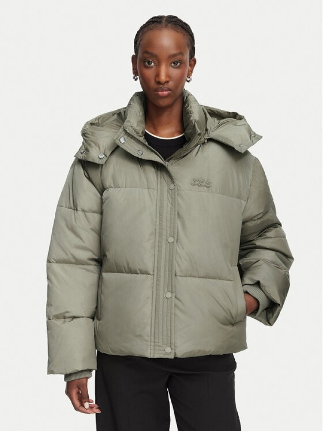 KARL LAGERFELD Kurtka zimowa B3W15002 Beżowy Regular Fit